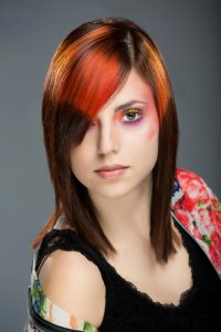 idée de coloration de cheveux